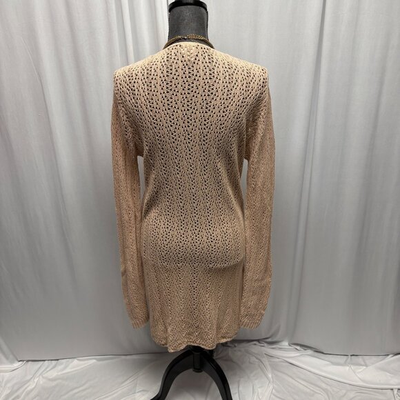 Daytrip Cardigan Womens Size Large Pale Pink Lightweight Sweater Casual Layering - Picture 4 of 7